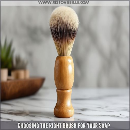 Choosing the Right Brush for Your Soap