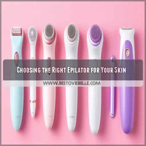 Choosing the Right Epilator for Your Skin