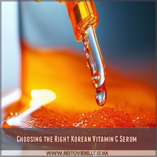 Choosing the Right Korean Vitamin C Serum