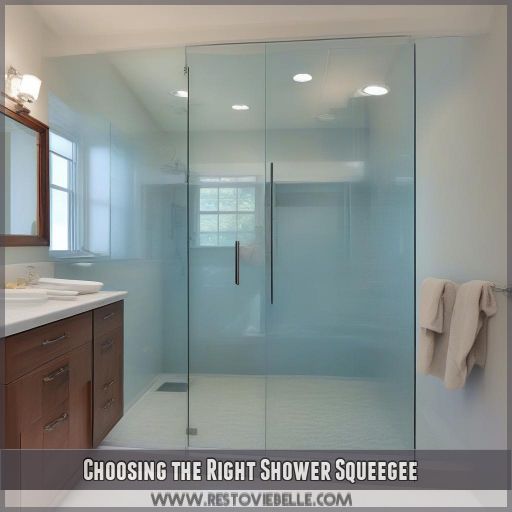 Choosing the Right Shower Squeegee
