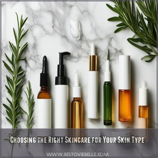 Choosing the Right Skincare for Your Skin Type