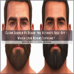 clean shaven vs beard