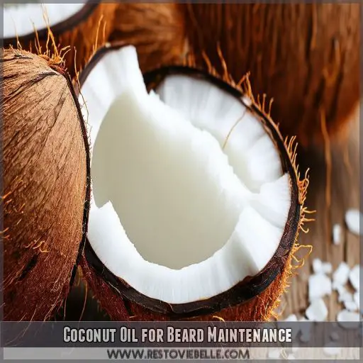 Coconut Oil for Beard Maintenance