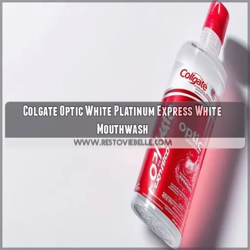 Colgate Optic White Platinum Express White Mouthwash