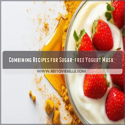 Combining Recipes for Sugar-free Yogurt Mask