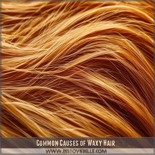 Common Causes of Waxy Hair