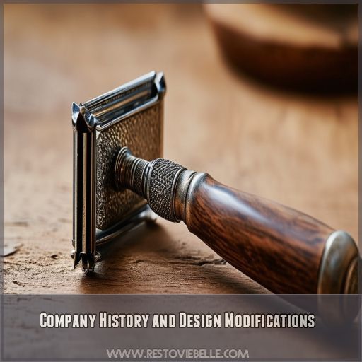 Company History and Design Modifications