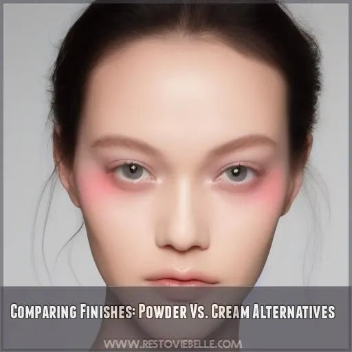 Comparing Finishes: Powder Vs. Cream Alternatives