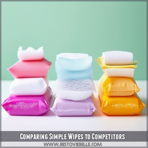 Comparing Simple Wipes to Competitors