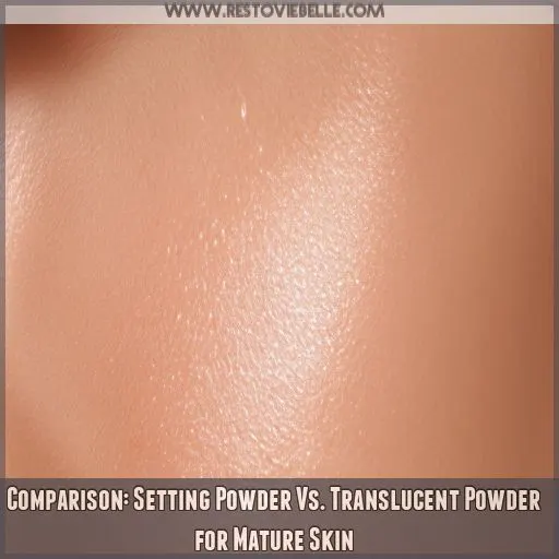 Comparison: Setting Powder Vs. Translucent Powder for Mature Skin