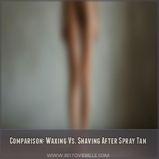 Comparison: Waxing Vs. Shaving After Spray Tan