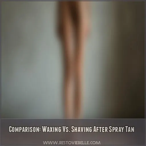 Comparison: Waxing Vs. Shaving After Spray Tan