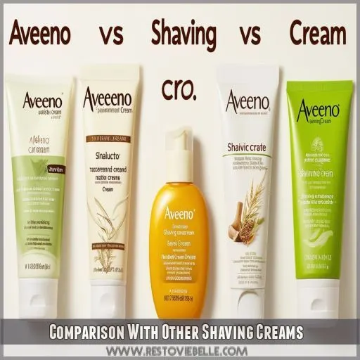 Comparison With Other Shaving Creams