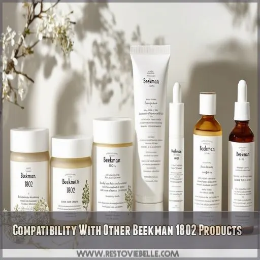 Compatibility With Other Beekman 1802 Products