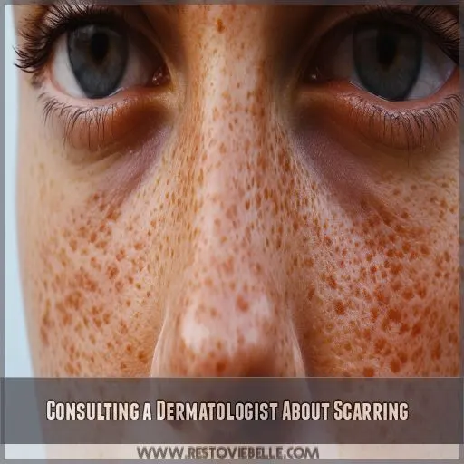 Consulting a Dermatologist About Scarring