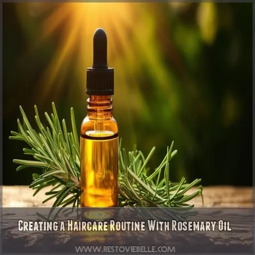 Creating a Haircare Routine With Rosemary Oil