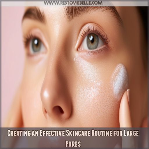 Creating an Effective Skincare Routine for Large Pores