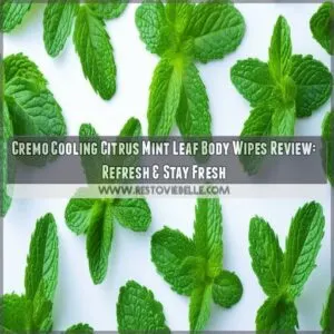 cremo cooling citrus mint leaf body wipes review