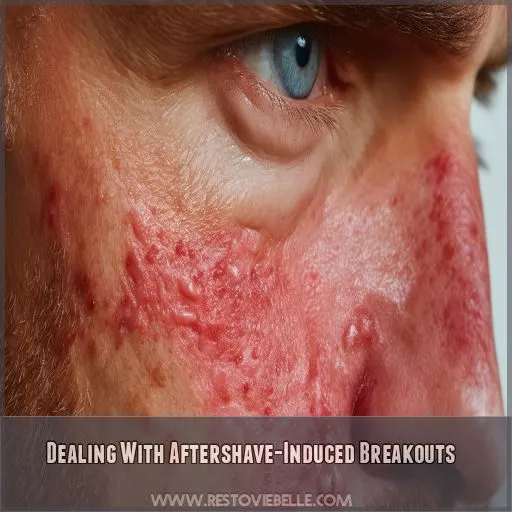 Dealing With Aftershave-Induced Breakouts