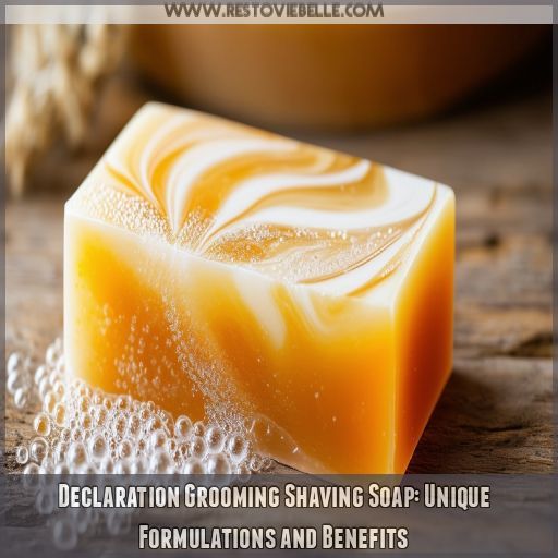 Declaration Grooming Shaving Soap: Unique Formulations and Benefits