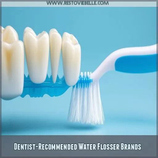 Dentist-Recommended Water Flosser Brands