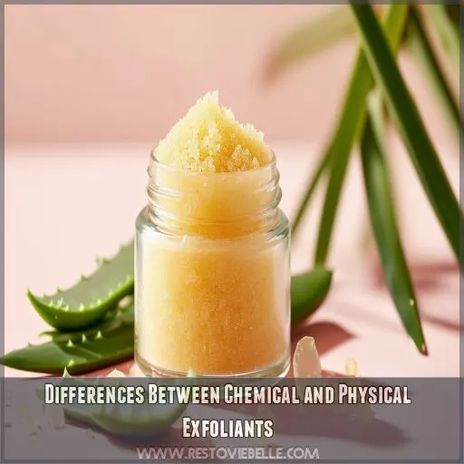 Differences Between Chemical and Physical Exfoliants