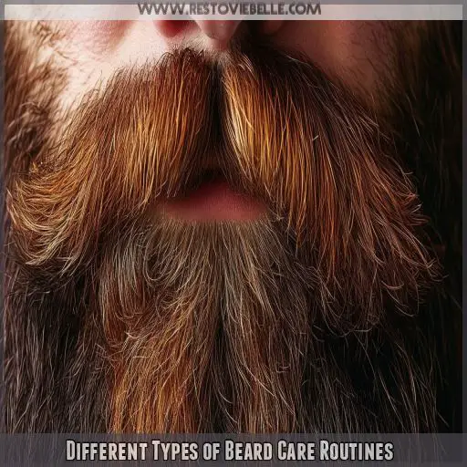 Different Types of Beard Care Routines