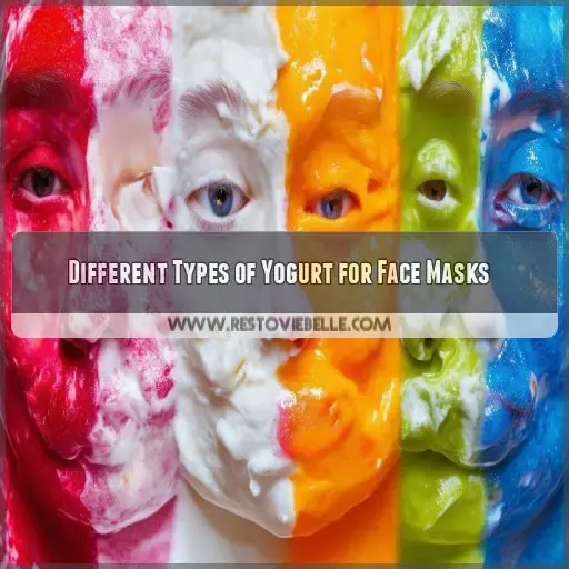 Different Types of Yogurt for Face Masks