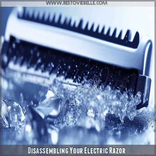 Disassembling Your Electric Razor