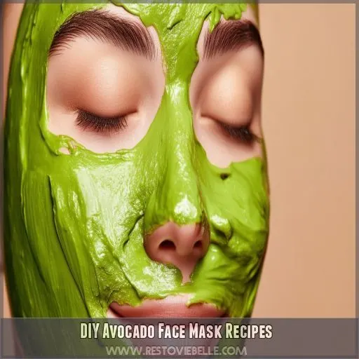 DIY Avocado Face Mask Recipes