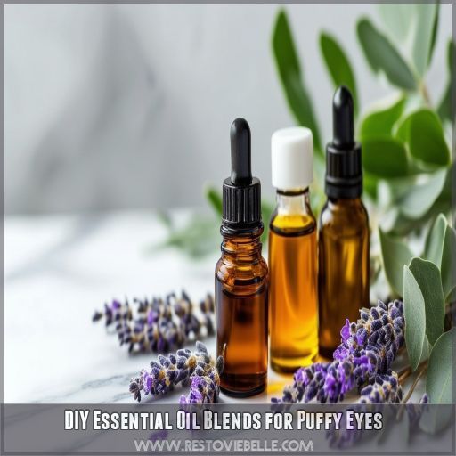 DIY Essential Oil Blends for Puffy Eyes