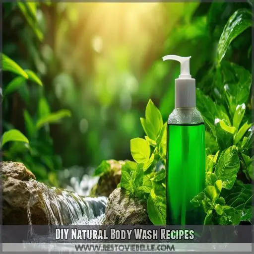 DIY Natural Body Wash Recipes