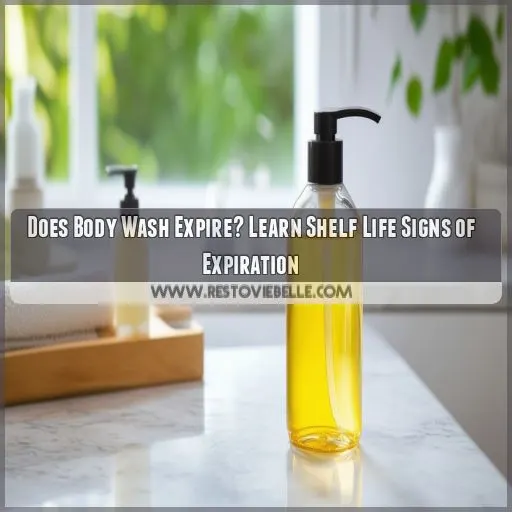 does body wash expire