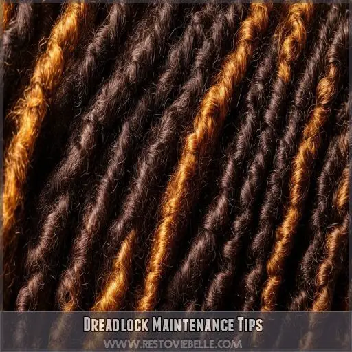 Dreadlock Maintenance Tips