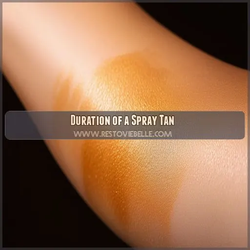 Duration of a Spray Tan