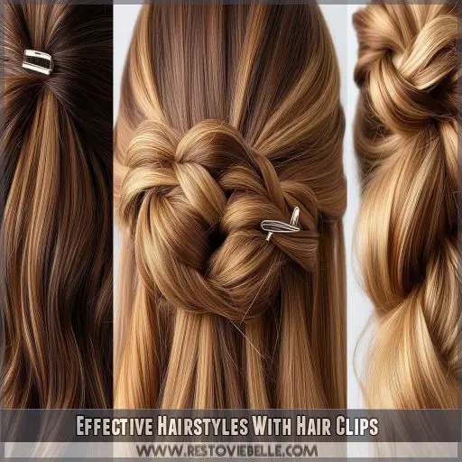 Effective Hairstyles With Hair Clips