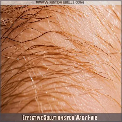 Effective Solutions for Waxy Hair