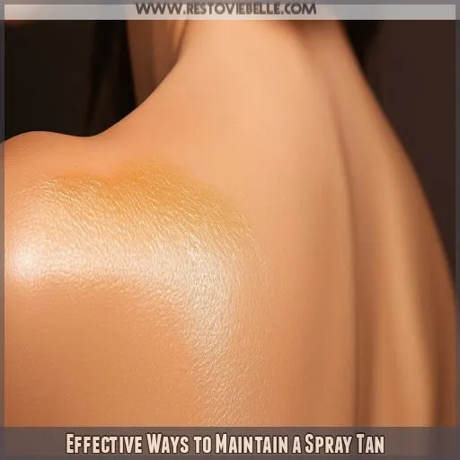 Effective Ways to Maintain a Spray Tan