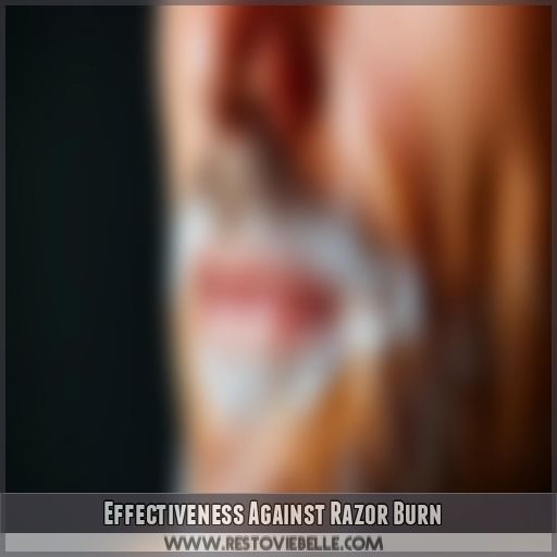 Effectiveness Against Razor Burn