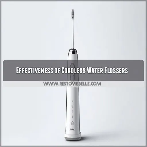 Effectiveness of Cordless Water Flossers