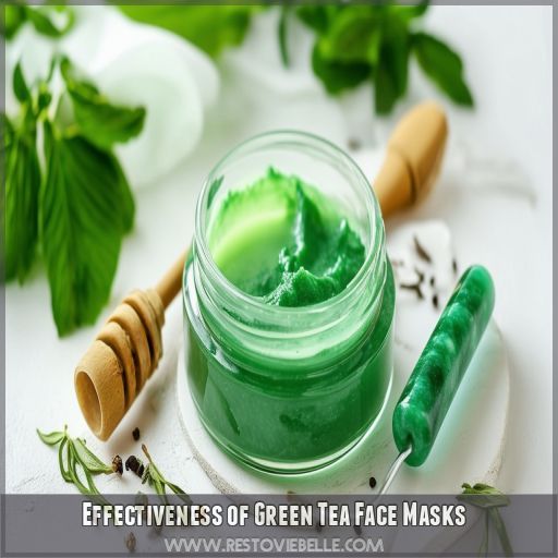 Effectiveness of Green Tea Face Masks