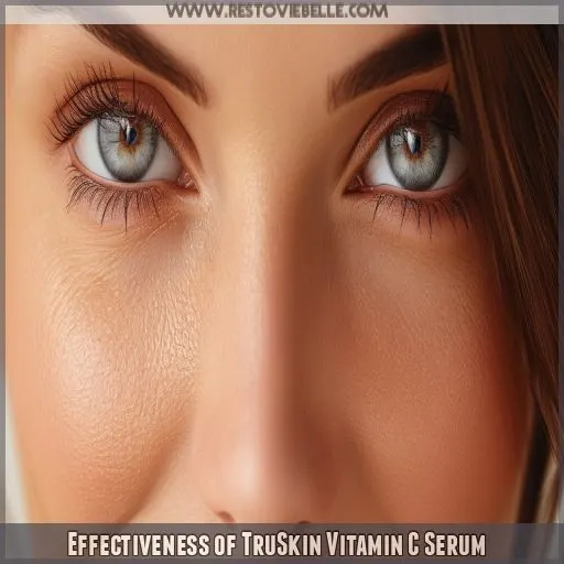 Effectiveness of TruSkin Vitamin C Serum