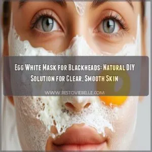 egg white mask for blackheads