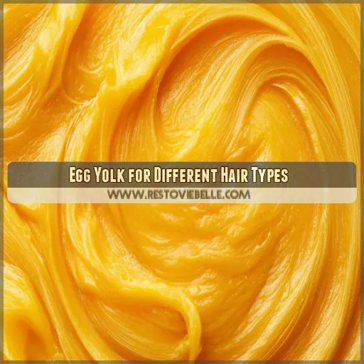 Egg Yolk for Different Hair Types