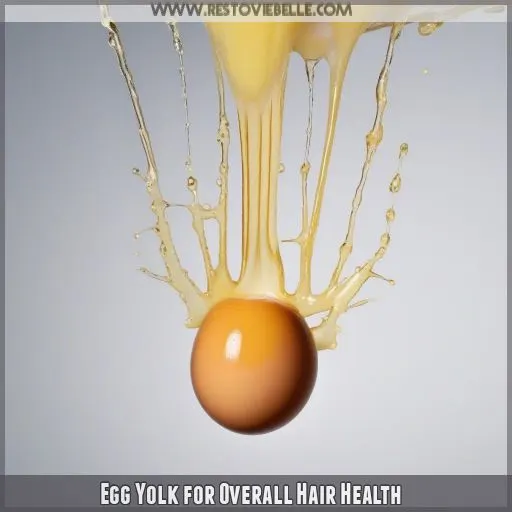 Egg Yolk for Overall Hair Health