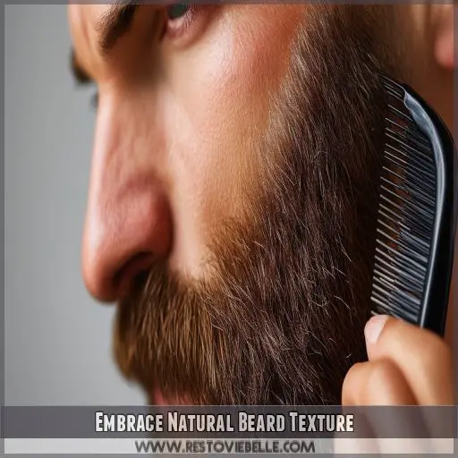 Embrace Natural Beard Texture