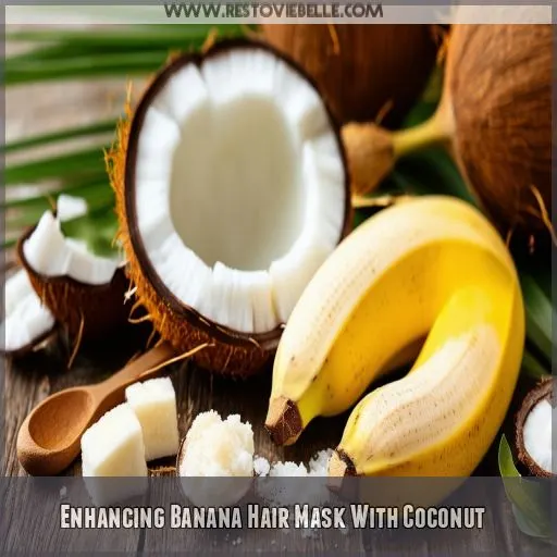 Enhancing Banana Hair Mask With Coconut