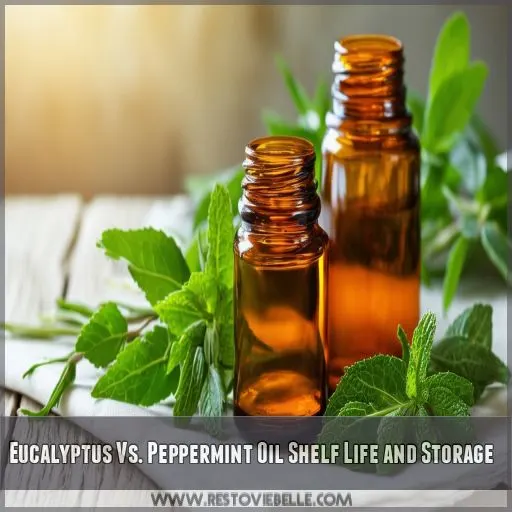 Eucalyptus Vs. Peppermint Oil Shelf Life and Storage