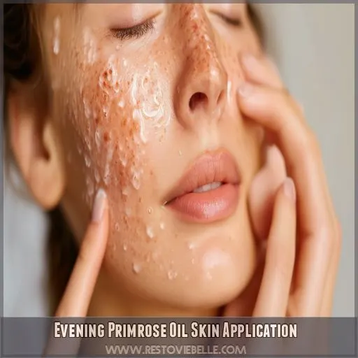 Evening Primrose Oil Skin Application