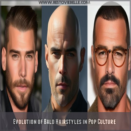 Evolution of Bald Hairstyles in Pop Culture